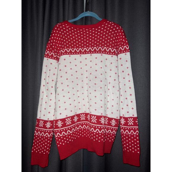 Ugly Christmas Sweater Xmas Size XL Elf - Picture 3 of 3